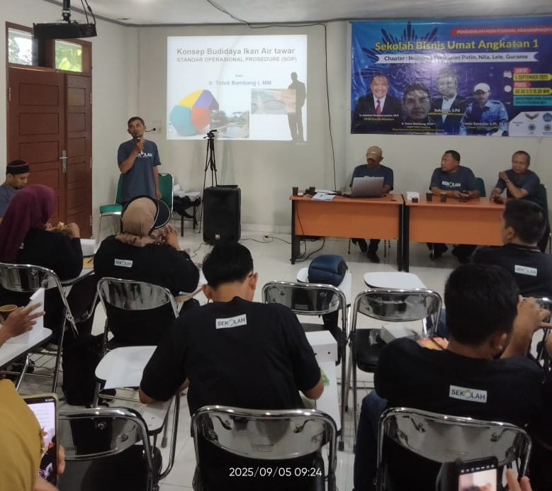DEKAN FAPERTA UNILA BUKA SEKOLAH BISNIS UMAT LP3K GARUDA MATAHARI DAN MUHAMMADIYAH